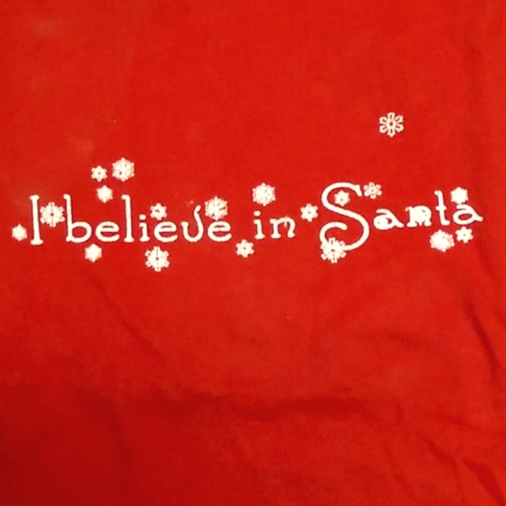Kids 4T Santa shirt